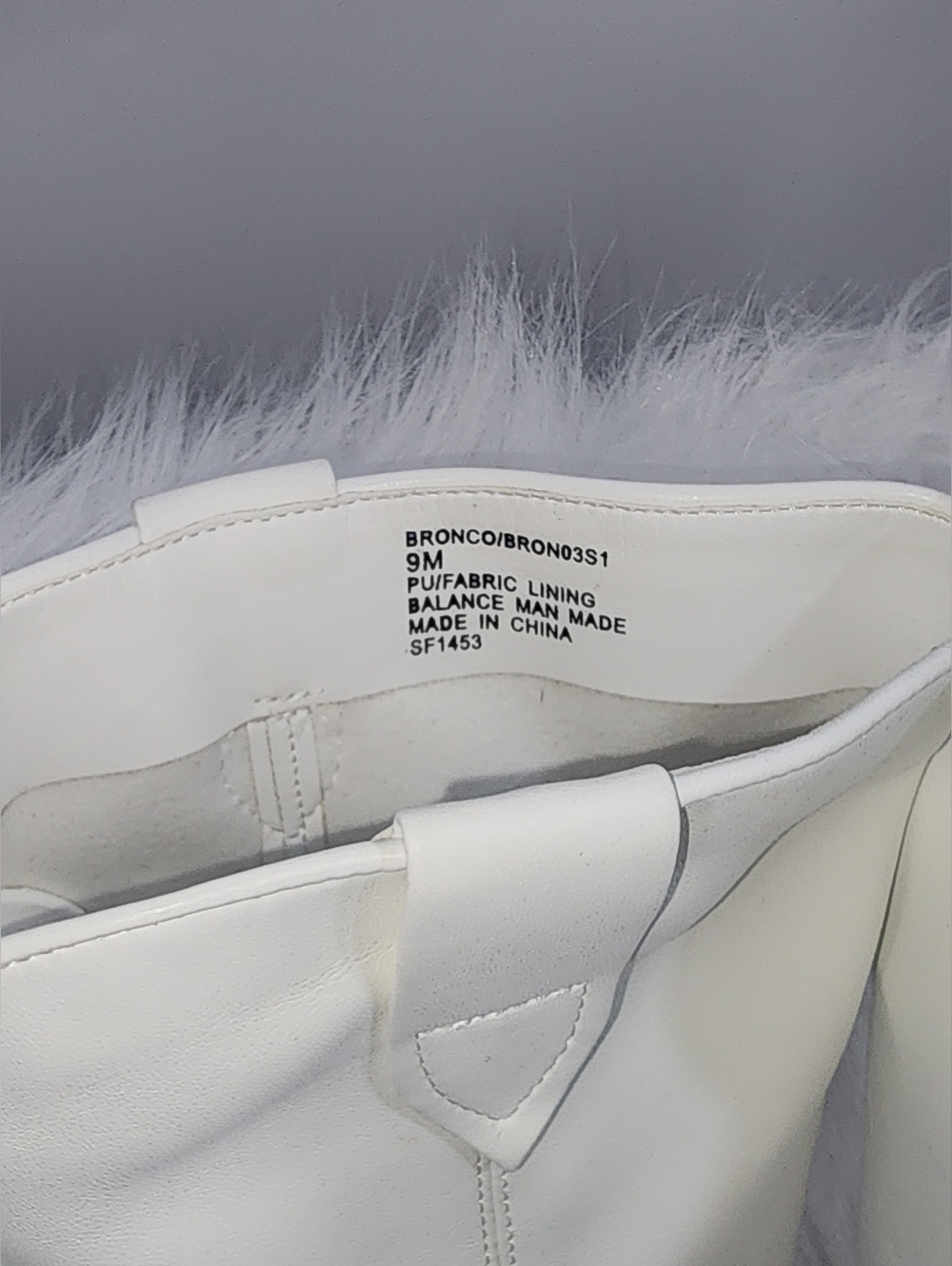 Steve Madden All White Bronco Knee High Boots, Size 9M - Picture 9 of 13